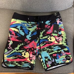 NWT Quiksilver Highline Swim Trunks